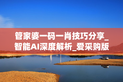 管家婆一码一肖技巧分享_智能AI深度解析_爱采购版v47.08.807