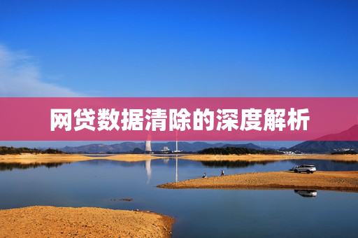 网贷数据清除的深度解析