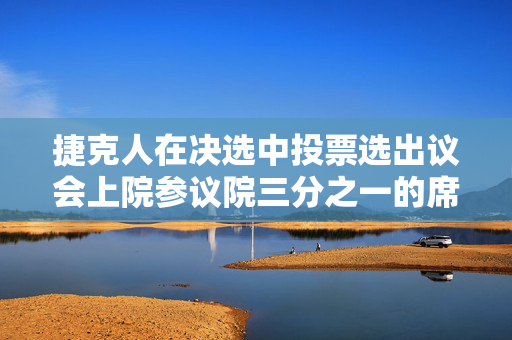 捷克人在决选中投票选出议会上院参议院三分之一的席位