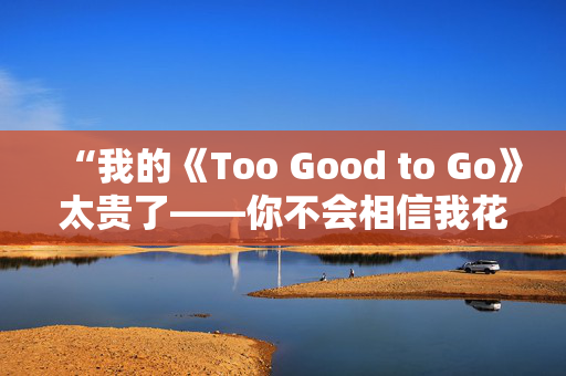 “我的《Too Good to Go》太贵了——你不会相信我花了多少钱。”