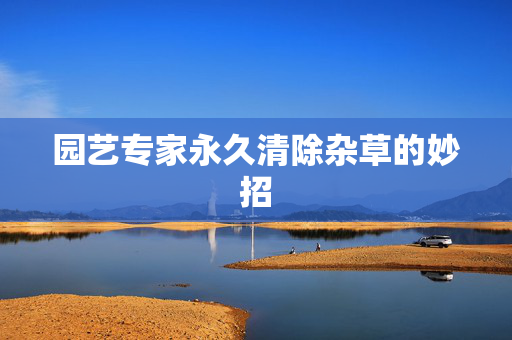 园艺专家永久清除杂草的妙招