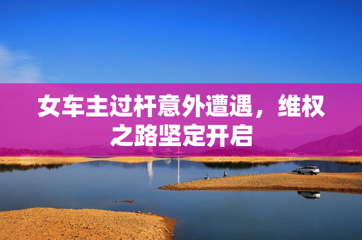 女车主过杆意外遭遇，维权之路坚定开启