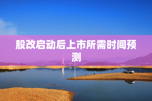 股改启动后上市所需时间预测