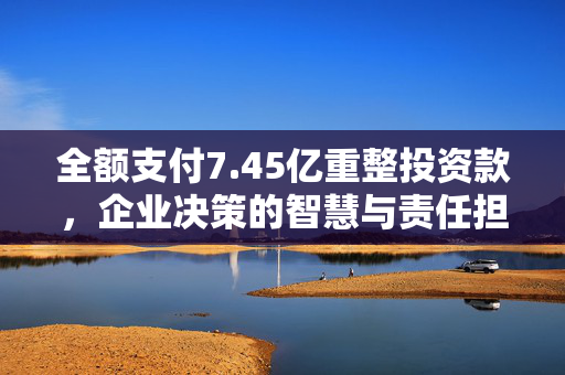 全额支付7.45亿重整投资款，企业决策的智慧与责任担当