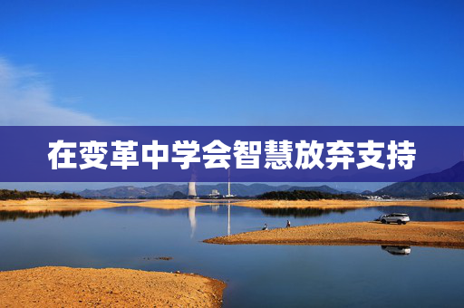 在变革中学会智慧放弃支持