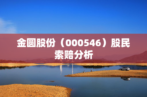 金圆股份（000546）股民索赔分析