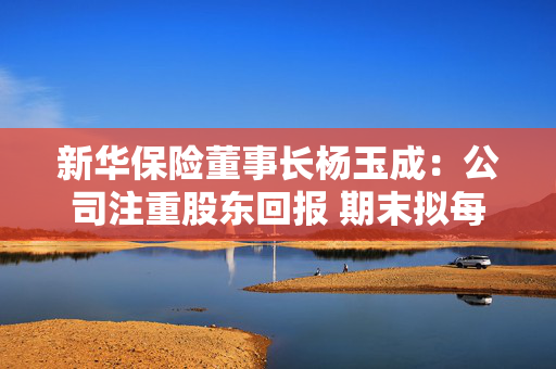 新华保险董事长杨玉成：公司注重股东回报 期末拟每股分红1.99元