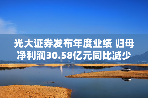 光大证券发布年度业绩 归母净利润30.58亿元同比减少28.39%