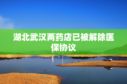 湖北武汉两药店已被解除医保协议