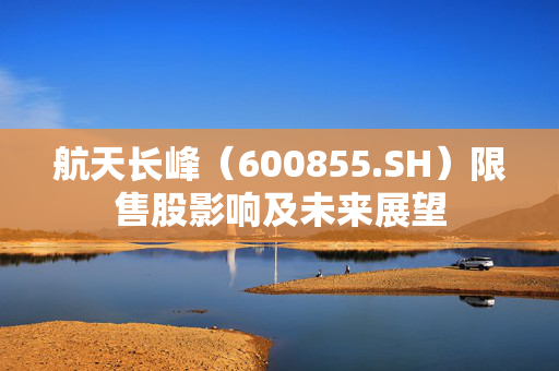 航天长峰（600855.SH）限售股影响及未来展望