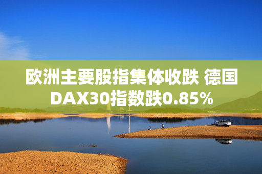 欧洲主要股指集体收跌 德国DAX30指数跌0.85%
