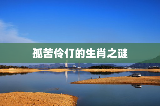 孤苦伶仃的生肖之谜