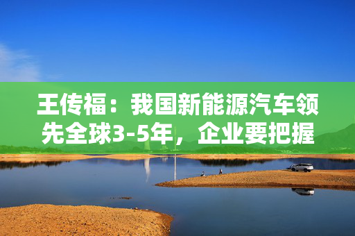 王传福：我国新能源汽车领先全球3-5年，企业要把握这个窗口期出海又出彩