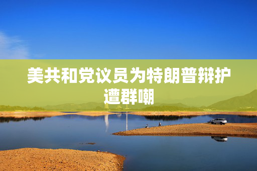美共和党议员为特朗普辩护遭群嘲