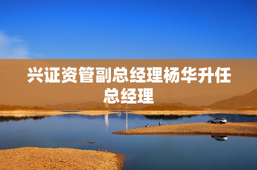 兴证资管副总经理杨华升任总经理
