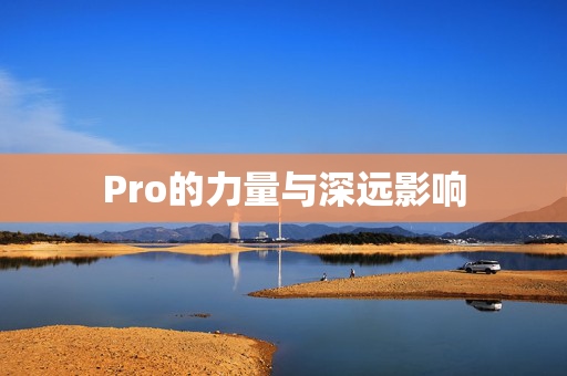 Pro的力量与深远影响