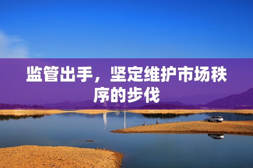 监管出手，坚定维护市场秩序的步伐