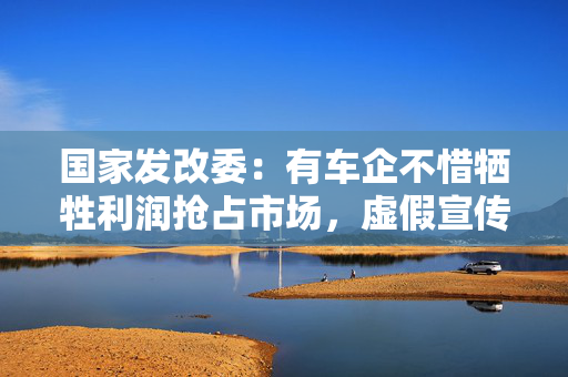 国家发改委：有车企不惜牺牲利润抢占市场，虚假宣传、恶意抹黑时有发生，将着力整治市场乱象