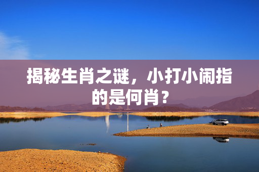 揭秘生肖之谜，小打小闹指的是何肖？