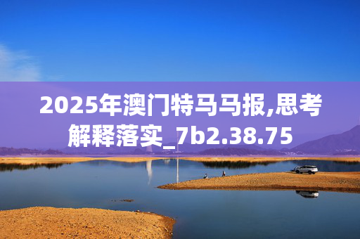 2025年澳门特马马报,思考解释落实_7b2.38.75