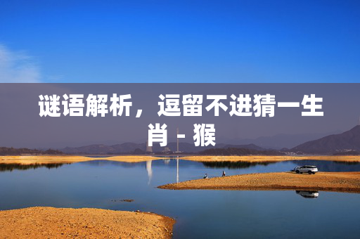 谜语解析，逗留不进猜一生肖 - 猴