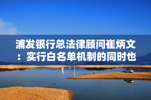 浦发银行总法律顾问崔炳文：实行白名单机制的同时也要建立黑名单机制，进一步提升信贷资产质量