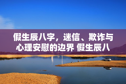 假生辰八字，迷信、欺诈与心理安慰的边界 假生辰八字