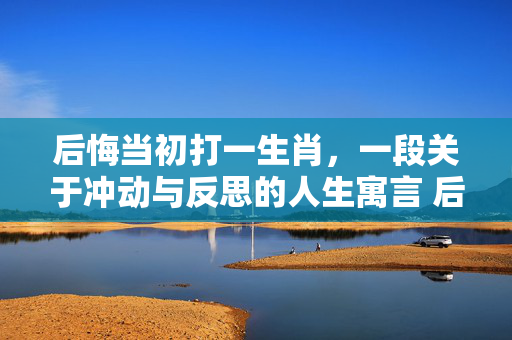 后悔当初打一生肖，一段关于冲动与反思的人生寓言 后悔当初打一生肖