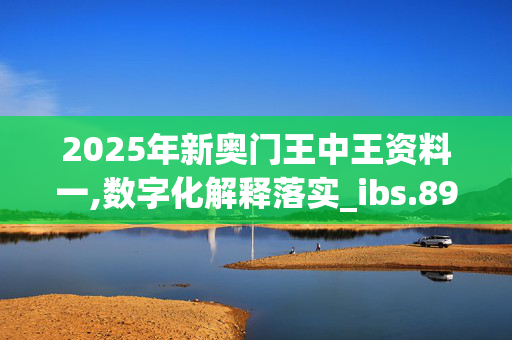 2025年新奥门王中王资料一,数字化解释落实_ibs.89.1520250331更新