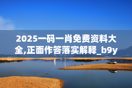 2025一码一肖免费资料大全,正面作答落实解释_b9y.62.7920250331更新