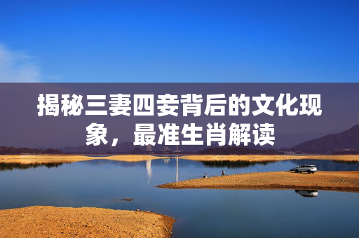 揭秘三妻四妾背后的文化现象，最准生肖解读