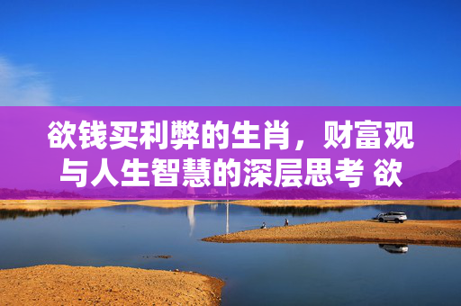 欲钱买利弊的生肖，财富观与人生智慧的深层思考 欲钱买利弊的生肖