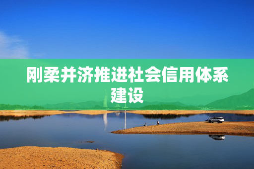 刚柔并济推进社会信用体系建设