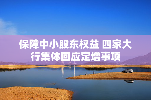 保障中小股东权益 四家大行集体回应定增事项