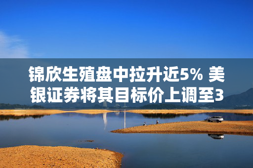 锦欣生殖盘中拉升近5% 美银证券将其目标价上调至3.50港元