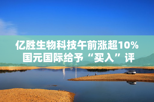 亿胜生物科技午前涨超10% 国元国际给予“买入”评级