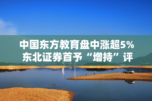中国东方教育盘中涨超5% 东北证券首予“增持”评级