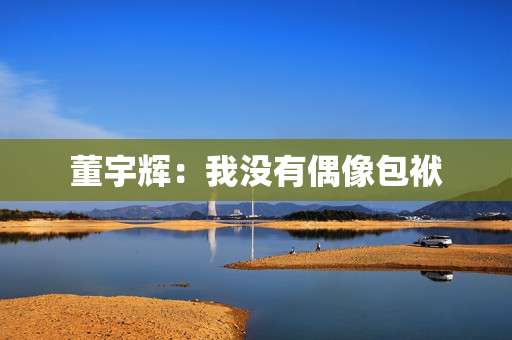 董宇辉：我没有偶像包袱