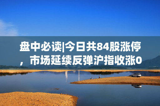 盘中必读|今日共84股涨停，市场延续反弹沪指收涨0.45%，半导体板块掀涨停潮
