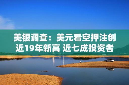 美银调查：美元看空押注创近19年新高 近七成投资者认为美元高估