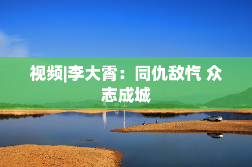 视频|李大霄：同仇敌忾 众志成城
