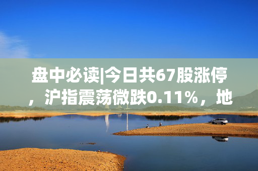 盘中必读|今日共67股涨停，沪指震荡微跌0.11%，地产、通信板块走高