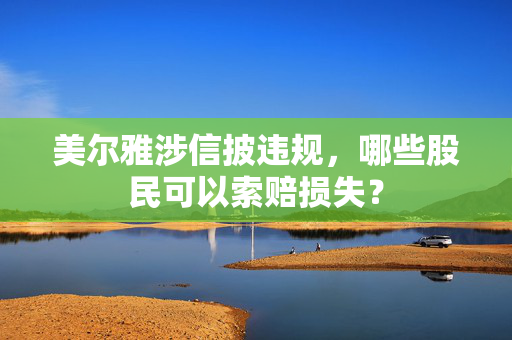 美尔雅涉信披违规，哪些股民可以索赔损失？