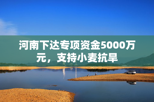 河南下达专项资金5000万元，支持小麦抗旱