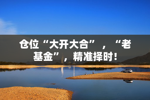 仓位“大开大合” ，“老基金”，精准择时！