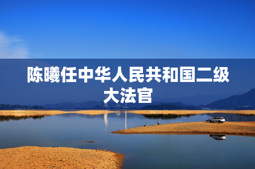 陈曦任中华人民共和国二级大法官