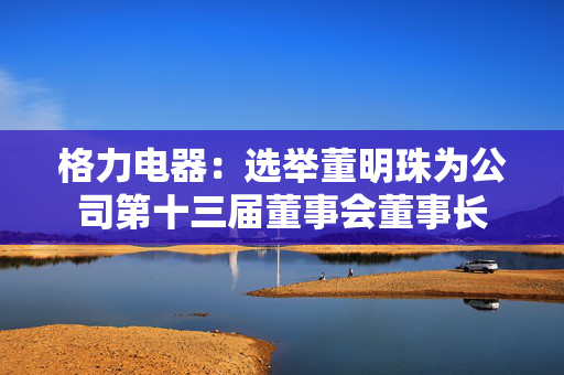 格力电器：选举董明珠为公司第十三届董事会董事长