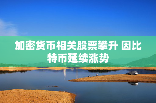 加密货币相关股票攀升 因比特币延续涨势