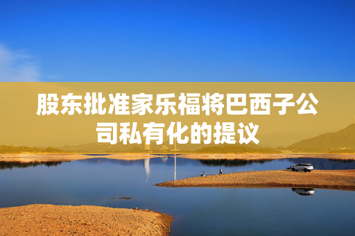 股东批准家乐福将巴西子公司私有化的提议