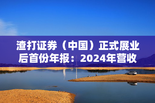 渣打证券（中国）正式展业后首份年报：2024年营收2050万元，净利润亏损7809万元